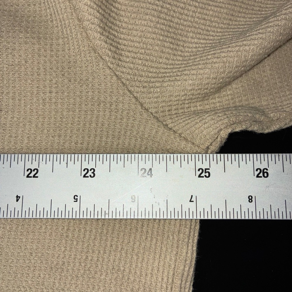 4TH Dimension Waffle Knit Take A Trip Long Sleeve Thermal Men Size XL - Picture 5 of 8